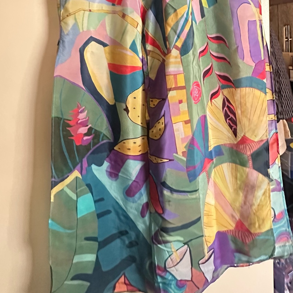 FARM Rio Tropical Scenario Multicolor Pants - Picture 4 of 4